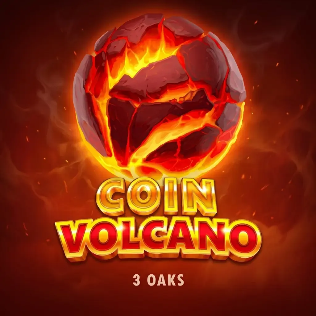 Coin Volcano sur Aphrodite Casino avec pièces en feu et bonus