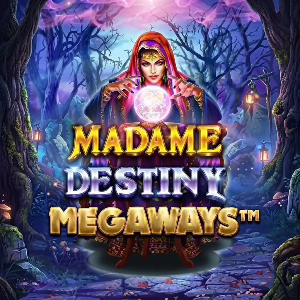 Madame Destiny Megaways sur Aphrodite Casino avec pouvoirs mystiques