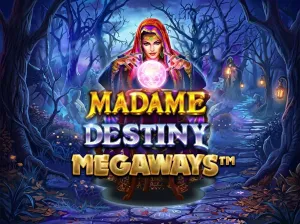 Madame Destiny Megaways sur Aphrodite Casino avec pouvoirs mystiques