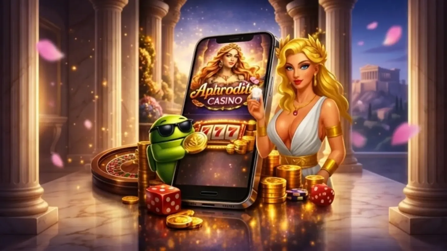 Aphrodite Casino jeux de slots sur mobile avec thème grec